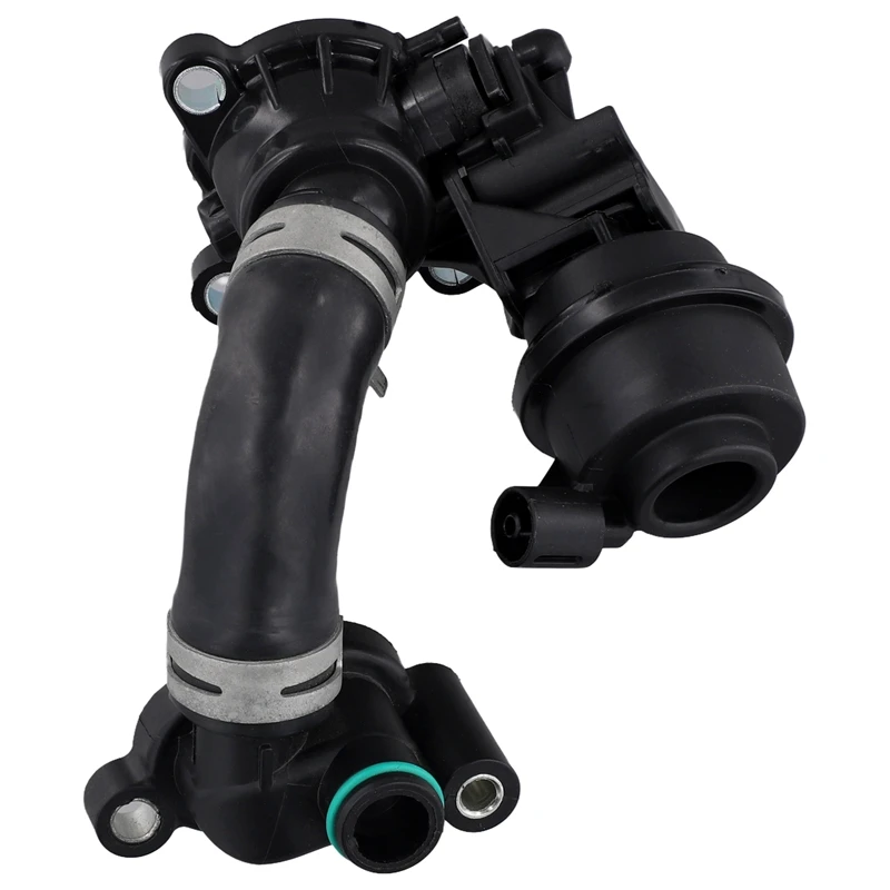 Car Thermostat Housing Assembly For A6 A7 Touareg Thermostat housing sensor port
