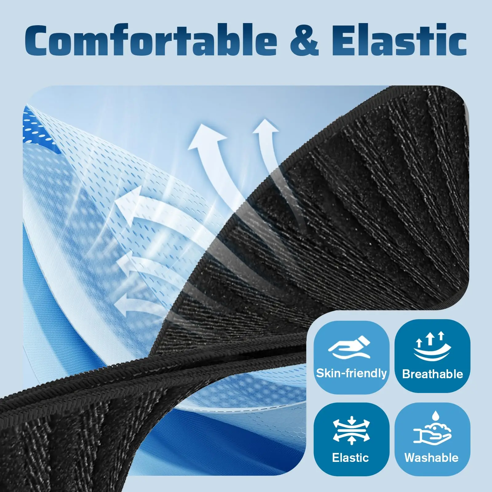 Nylon Bicep and Ankle Fitness Sport Strap for Health and Activity Tracking