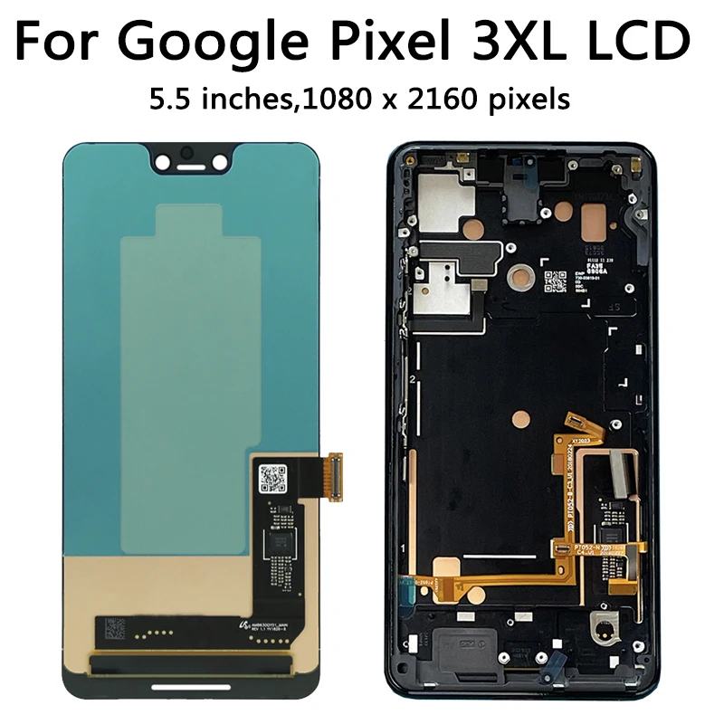 Test AMOLED For Google Pixel 3 XL 3XL LCD Display Touch
