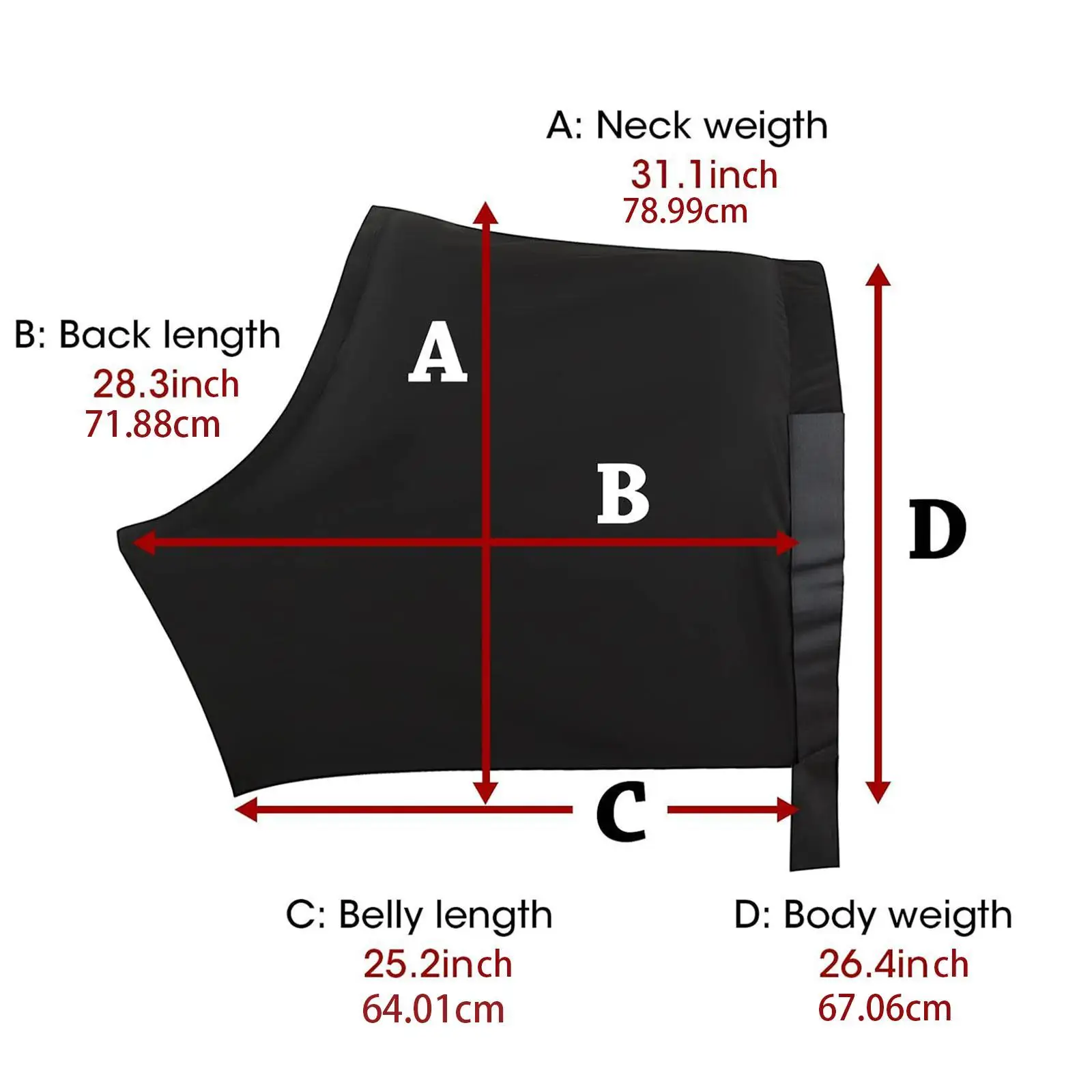 Horse Shoulder Guard Chest Guard Chest Saver Prevent Rug Rubs High Elastic