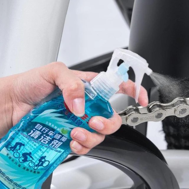 Bike Chain Cleaner Degreaser Chain Cleaner Motorcycle Cleaning Spray  Protectant Bicycle Chain Cleaning Tool 300ML Large Capacity - AliExpress