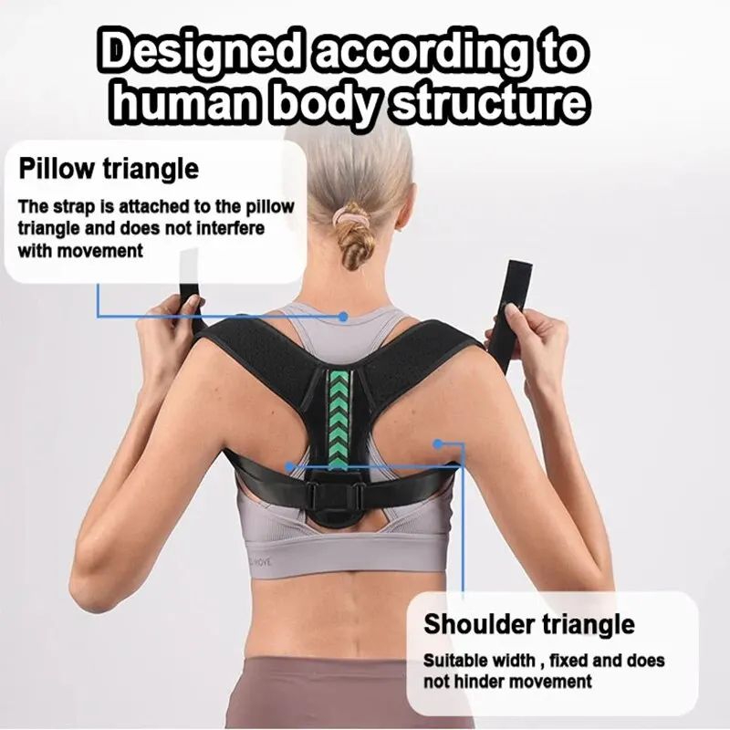 Posture Corrector Unisex Upper Back Brace 1PC