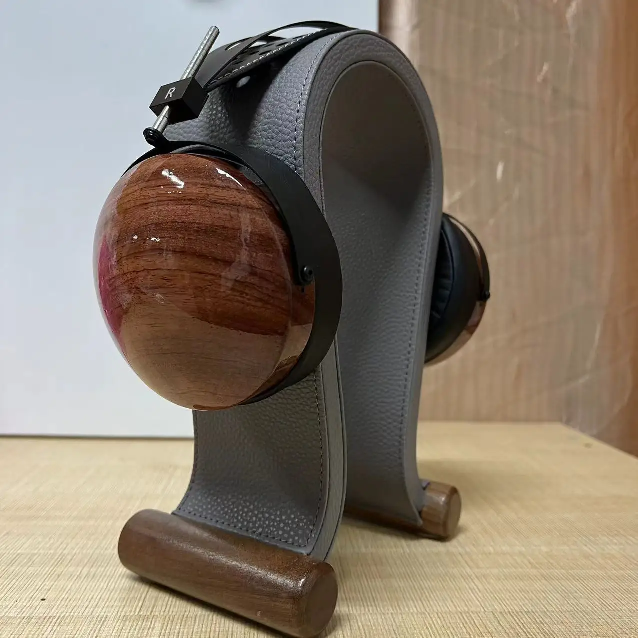 

DIY headphone sealed external kit wooden shell headset wood shell headband half part Earphones kits HIFI Music Lover