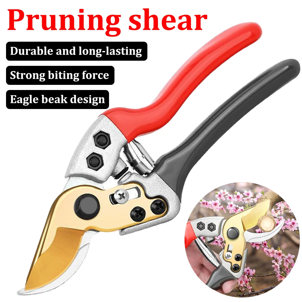 Garden Pruner Shears Outdoor Fruit Tree Pruning Scissors Blade Pruning Scissors Professional Thick branch Shears Garden Scissors trimmer head cutter blade outdoor lawn mower head steel razor trimmer