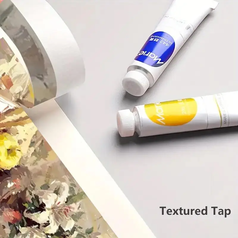Artist Tape for Watercolor, Drafting, and Painting -Acid-Free Masking Tape for Paper Media, 3PCS Medium Adhesion Paper Material 4