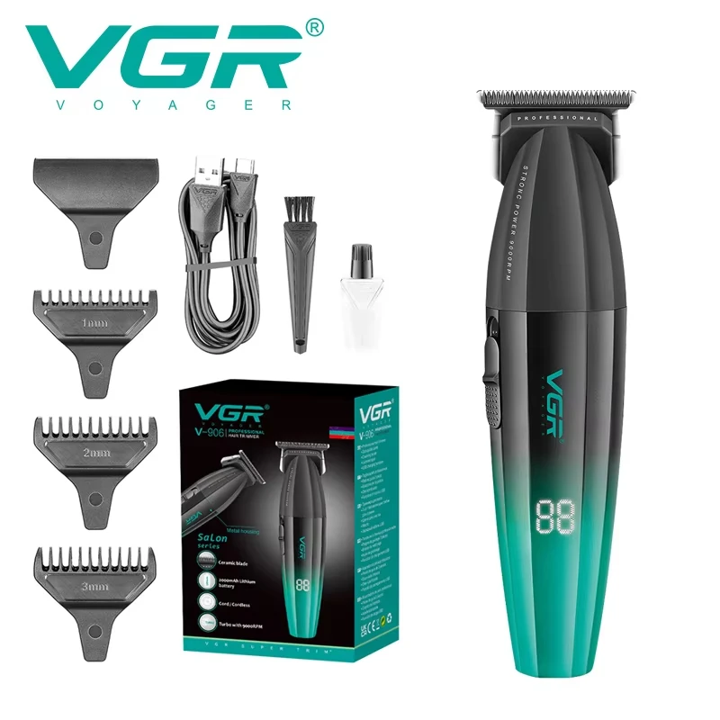 VGR الشعر المتقلب آلة قطع الشعر اللاسلكي المهنية م...