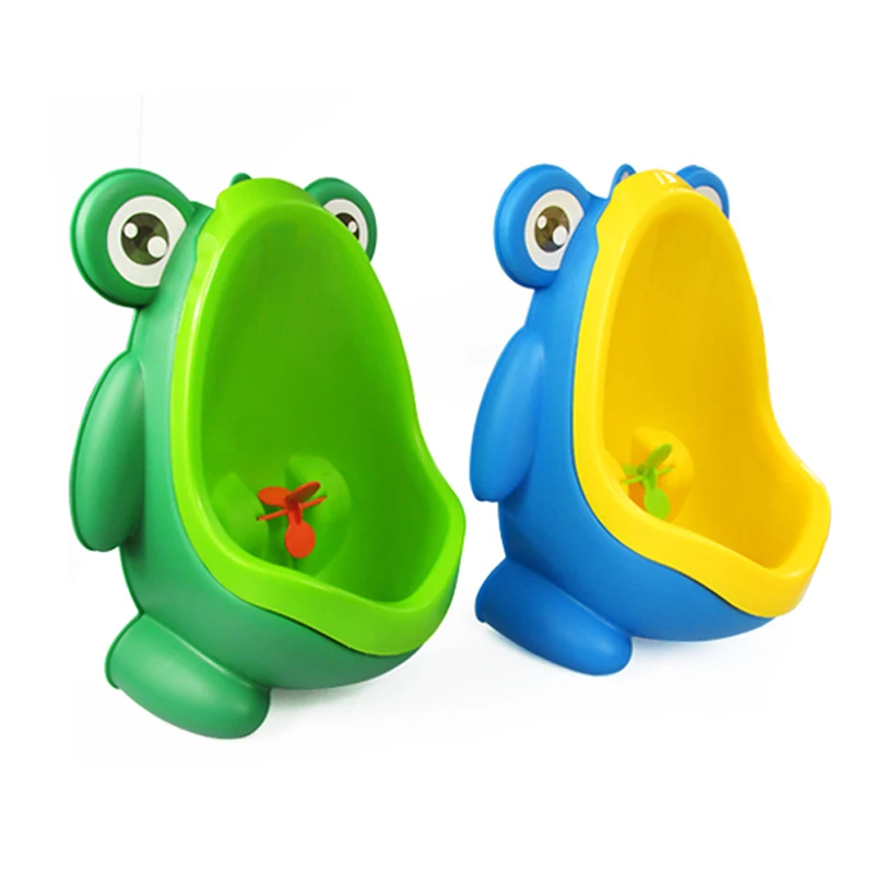 Cute Frog Baby Boy Potty Toilet Urinal Kids Travel Potty Training Frog Children Stand Vertical Pee Infant Toddler Wall-Mounted 5