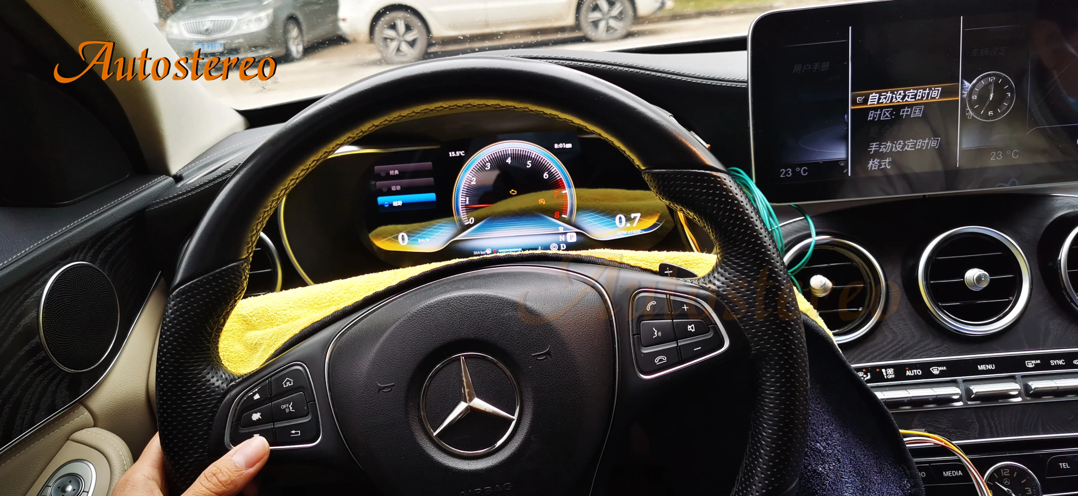 digital cluster virtual cockpit for mercedes