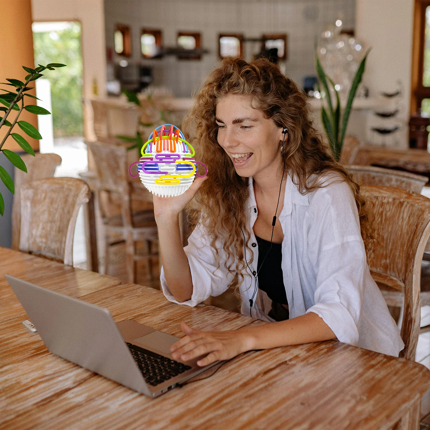 Party gifts can be given to children adults, sensory activity balls, travel friendly