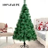 100% Full PE Christmas Tree Artificial Pine Needles Christmas Tree Decor Home Xmas Decoration Atmosphere Decoration 90cm-180cm