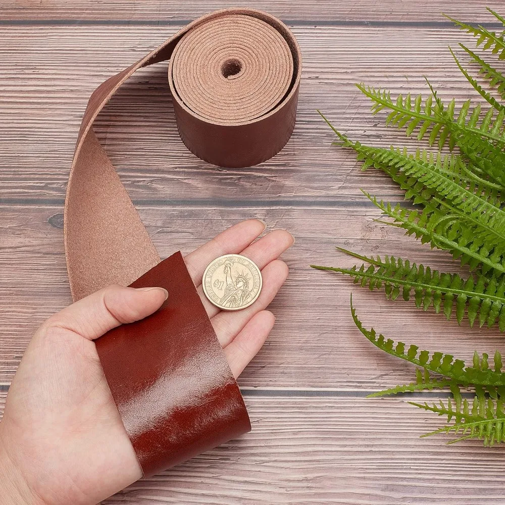 PU 가죽 원단 일반 리치 원단 신발 가방 바느질 패치워크 DIY 공예 아플리케 새들 브라운 5x0.13cm