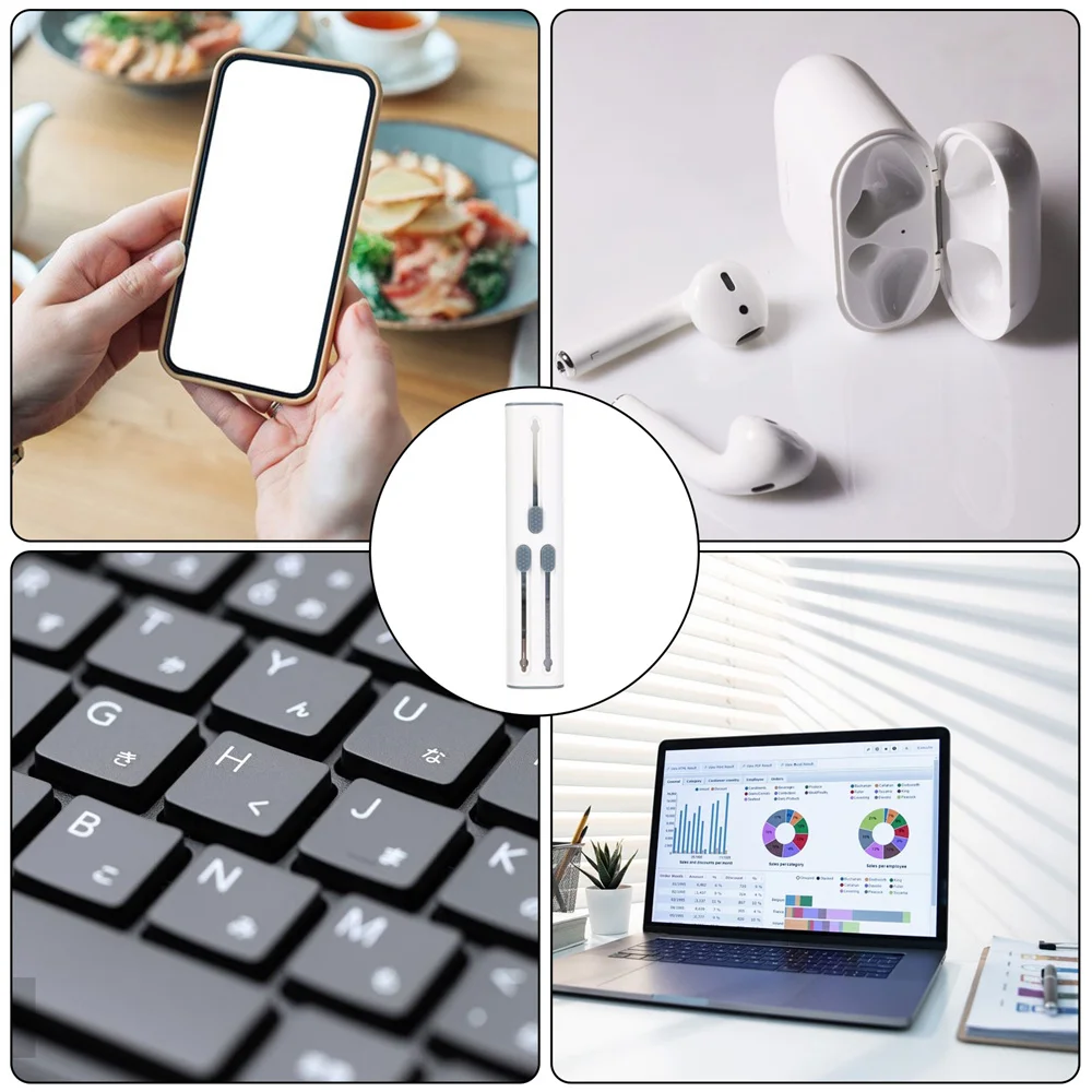 Новинка набор для чистки для ноутбука Keyborad Bluetooth наушники чистящая  ручка щетка Инструменты для Airpods 3 Pro 2 1Xiaomi Airdots наушники чехол  | AliExpress