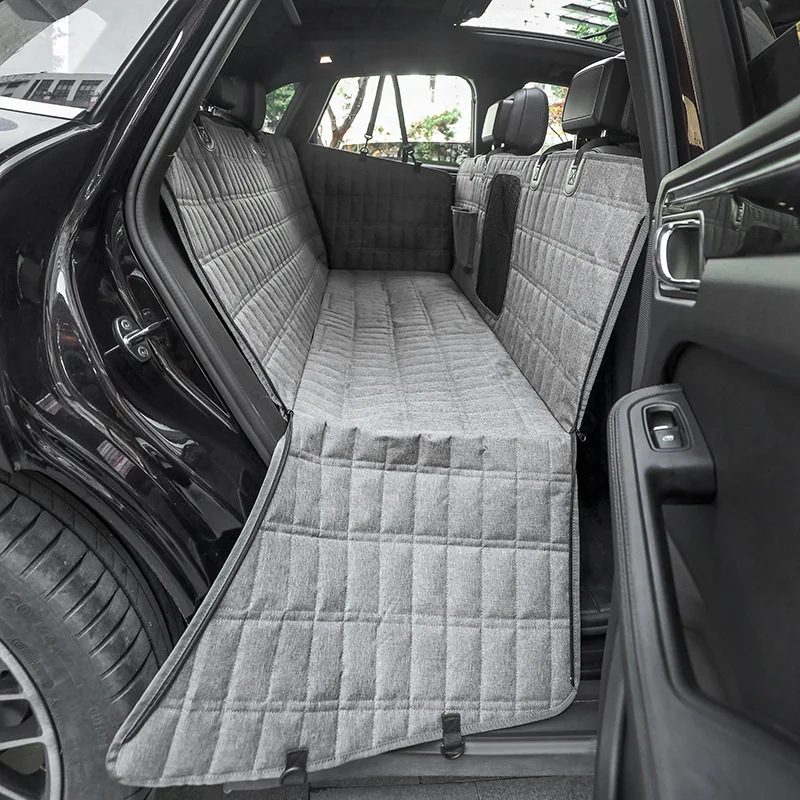 

Dog Car Seat Cover Waterproof Pet Travel Dog Carrier Hammock Against Dirt Car Rear Back Seat Protector Mat Dog Car Seat