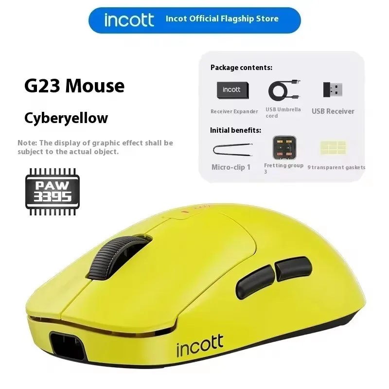 Gaming Mouse Wireless Dual Mode 8K Fast Charge Hot Swap Customized Ergonomics PC Gamer Accessories