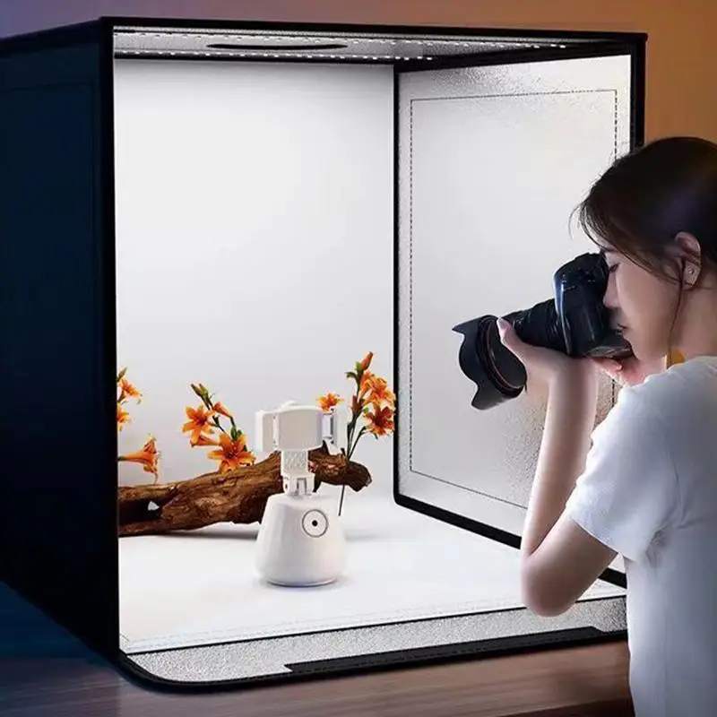 Product Photo Box 3 Colors Folding Portable Photography Backdrop Tent 40CM Photoshoot Props For Jewelry Accessories Makeup
