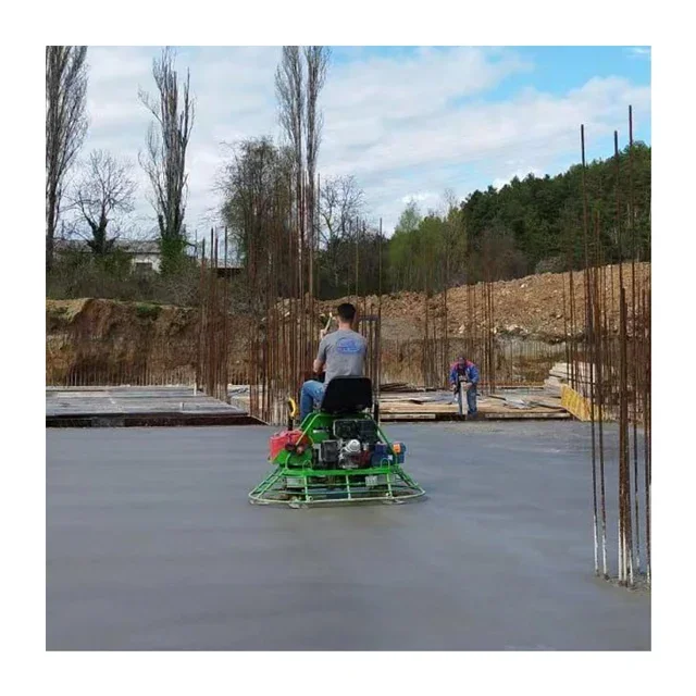 Concrete Leveling Trowel Advanced Design Max Speed 3600 Driving Type Troweling Machine For Construction