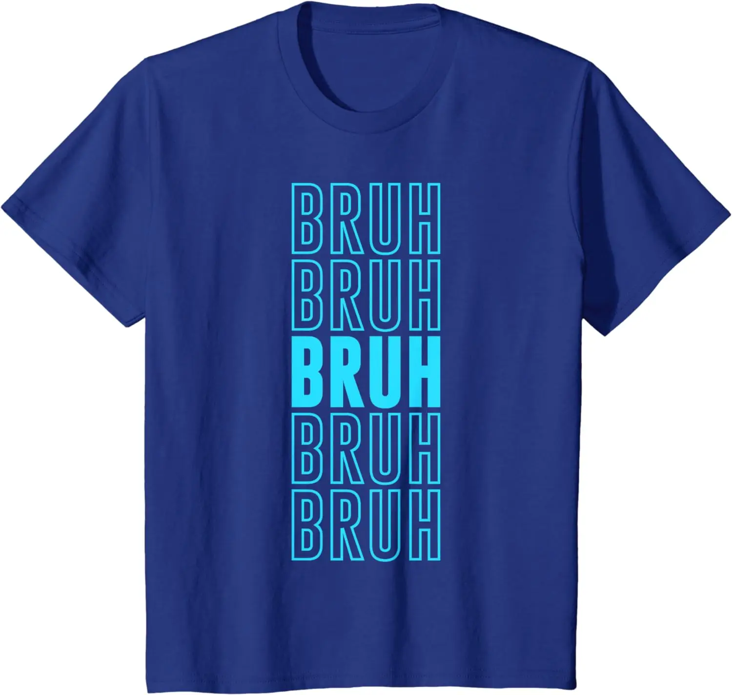 

2024 New Arrival Bruh Meme Funny Saying Slang Big Brother Men Women Kids Bruh T-Shirt For Unisex