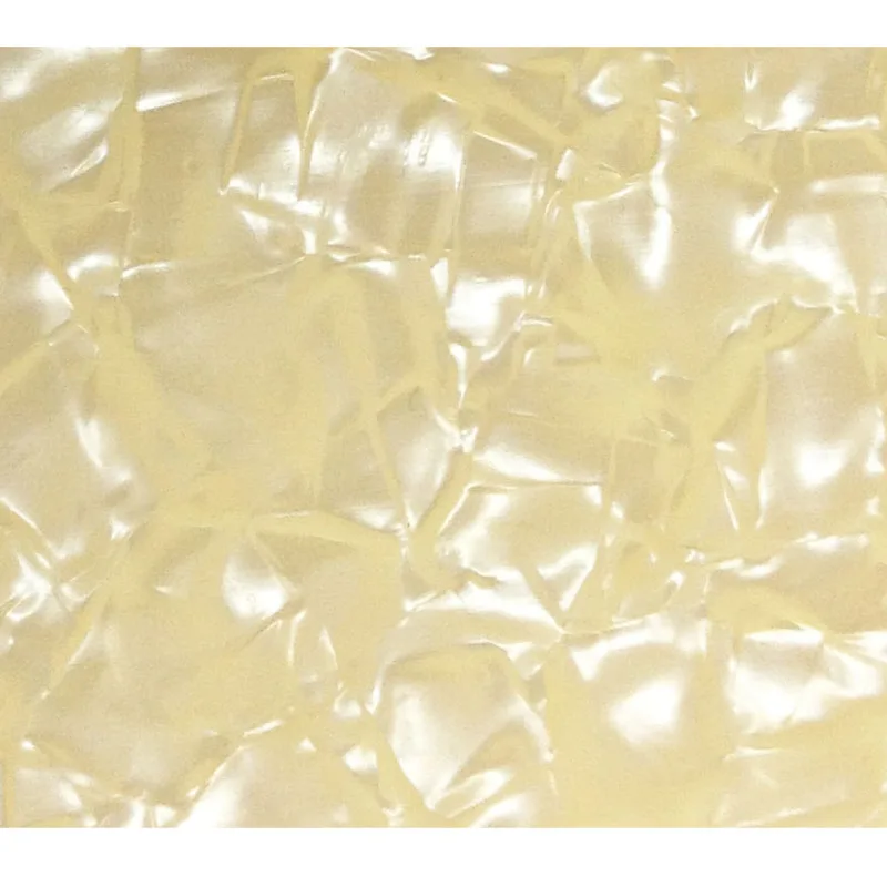 Pleroo Guitar pickgaurd-DIY Acoustic Guitar Pick guard Blank sheets Parts Cream Pearl guitar pickguard