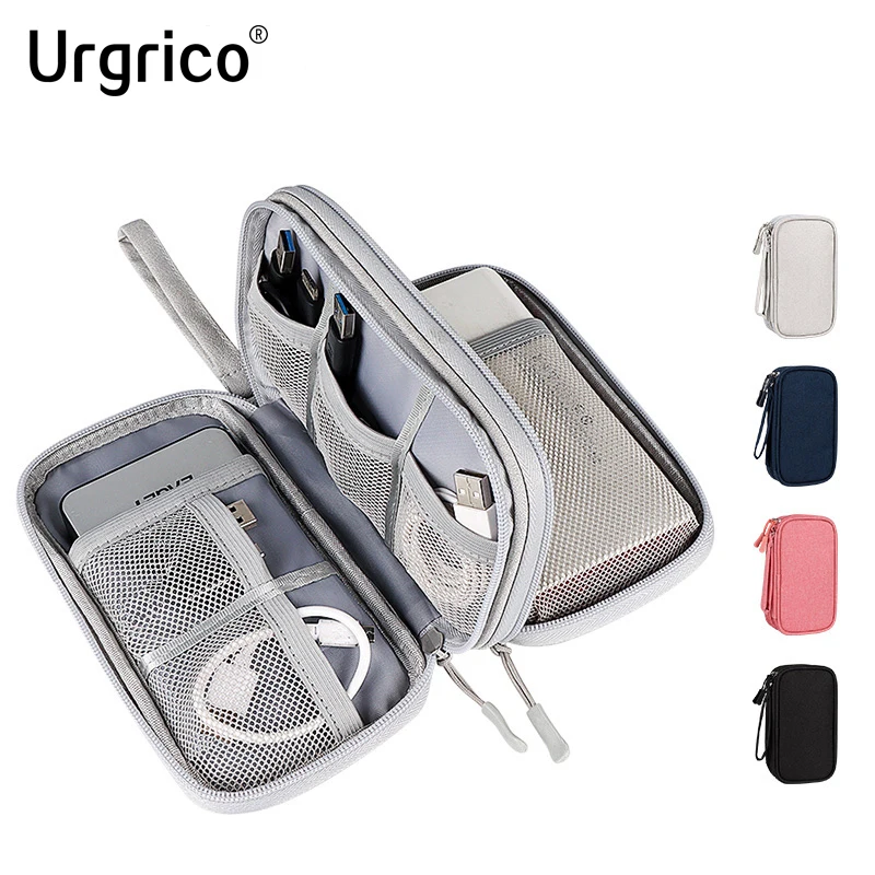 Electronic Accessories Organizer Waterproof USB Cable storage Bag hdd bag Power Bank Charging Cords Chargers Mouse Earphone data cable storage bag cable storage bag cable organizer pouch electronic accessories case digital accessories bag