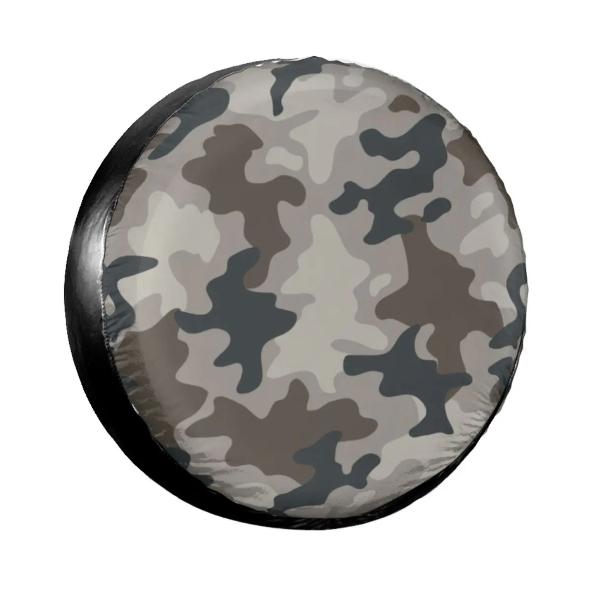 

Gray Camo Spare Tire Cover for Suzuki Mitsubish Custom Military Army Camouflage Dust-Proof Car Wheel Covers