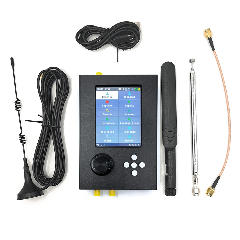 Ʈ  , HackRF One Portapack H2 , V1.7.4 ߿ ÷ ,  SDR , 1MHz-6GHz