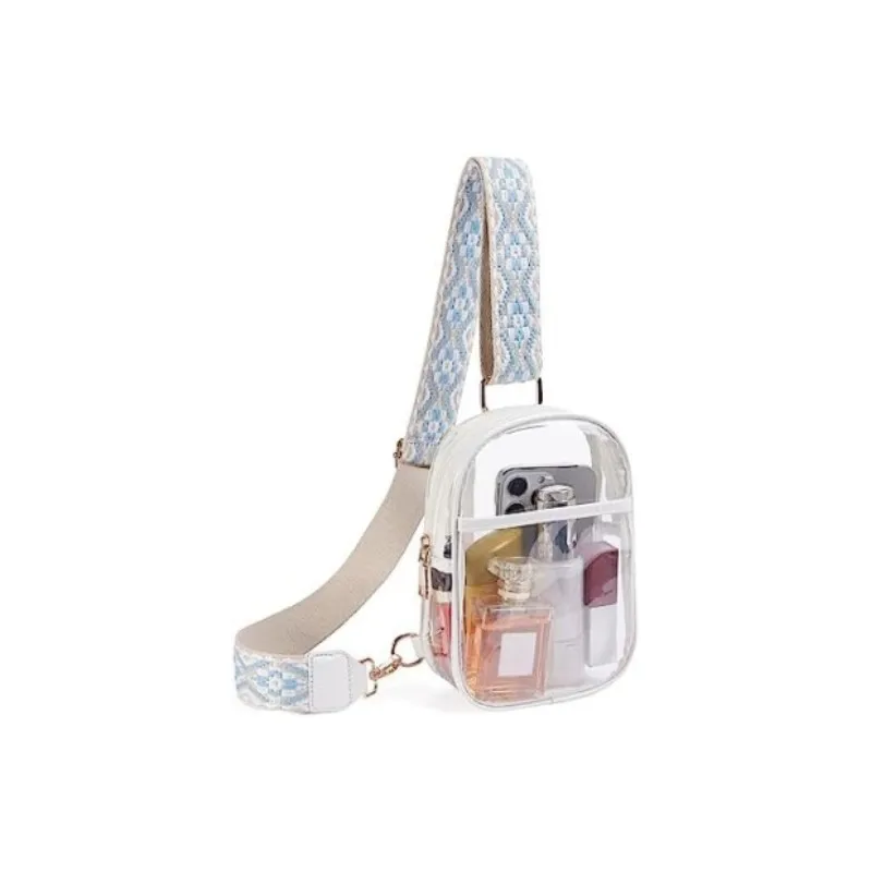 

Mini Clear Sling Bag, Clear Bag Stadium Approved, Clear Crossbody Fanny Pack