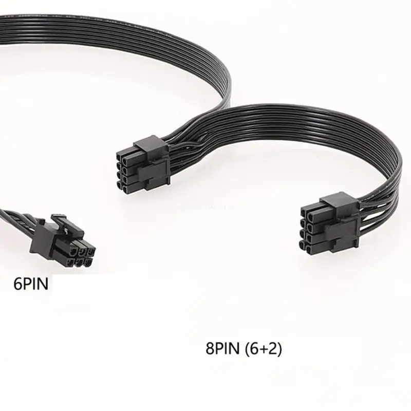 

GPU PCIe 6Pin to 8Pin (6+2) PCIExpress Graphics Card Power Splitter for V700 Dropship