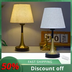1Pcs Retro Table Lamp LED DC5V Bedroom Bedside Decoration Bulb Simple Romantic Warm Remote Control Night Light Lighting