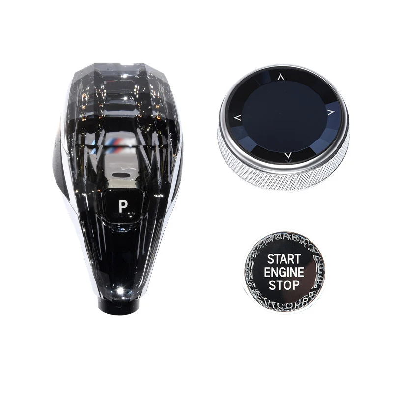 

for BMW G30 F10 F30 F20 G20 G21 G01 G05 G08 G02 G29 G22 G28 X1 X2 X3 X4 X5 X6 X7 Z4 i8 Crystal Gear Shift Knob Car Interior Part