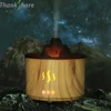 Flame Volcano Humidifier Aroma Diffuser Ultrasonic Mist Maker Fogger LED Essential Oil 500ml Home Diffuser With Remote Control 4