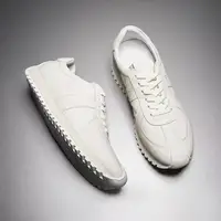 Original Men's Sneakers New Thick-soled Small White Shoes Casual Sports Flat Heel Round Toe Comfortable Trend Fashion Elastic 2