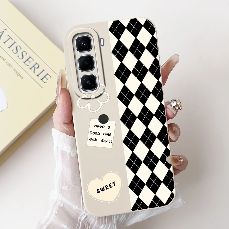 Luxury Art Painted Soft TPU Phone Case, Compatible with Select Infinix Models