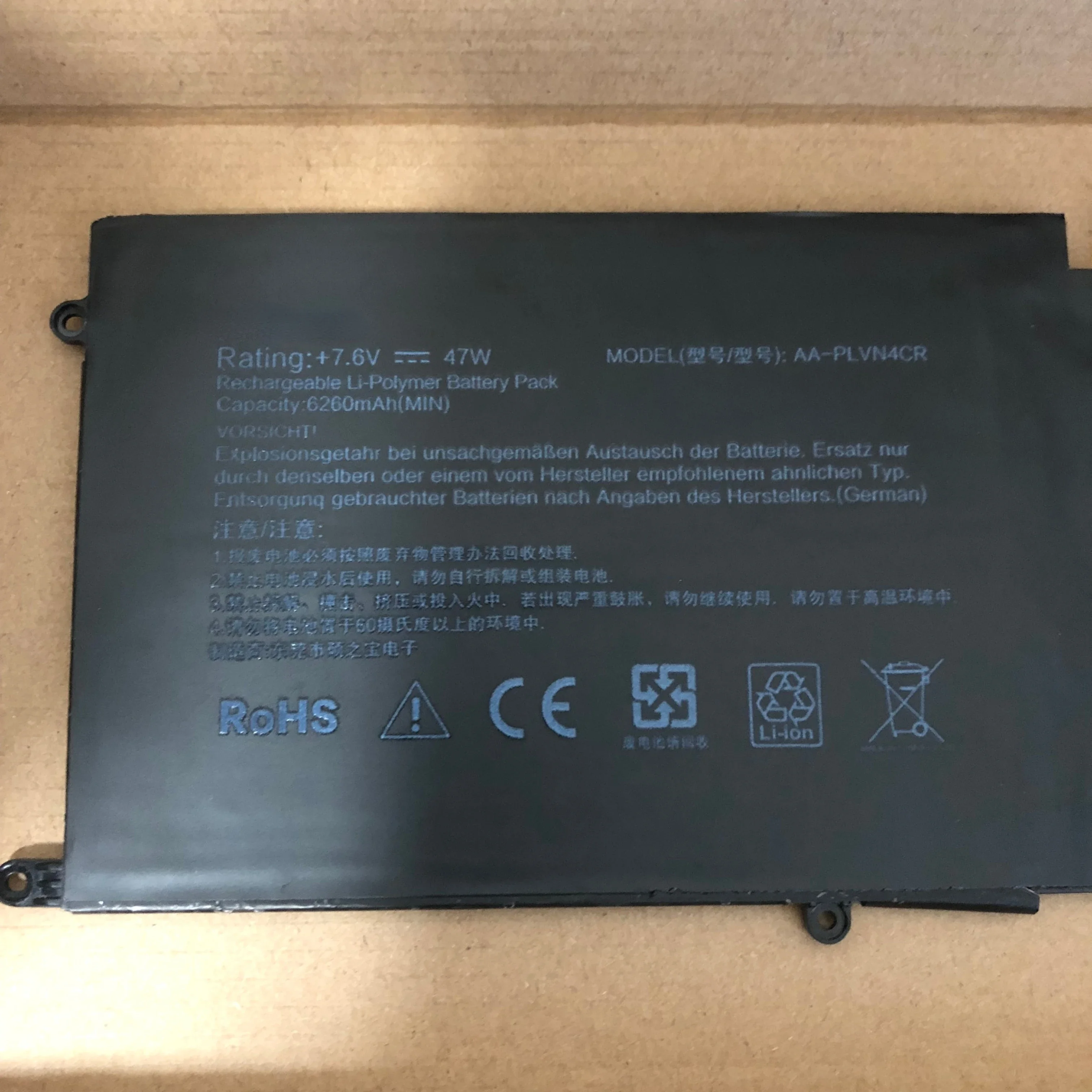 

Для нового 940x3g ультрабука AA-PLVN4CR 6260mah Аккумулятор для ноутбука