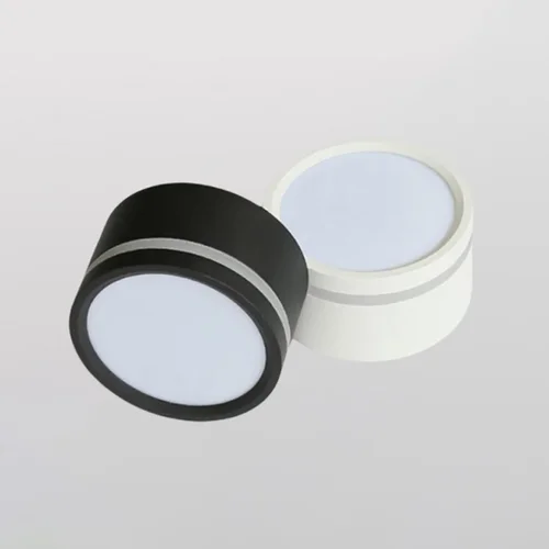 표면 장착 조광 가능 LED 다운라이트 5W 7W 10W 12W 15W 천장 스포트라이트 AC85 ~ 265V, 집 조명 주방 복도 상점 3