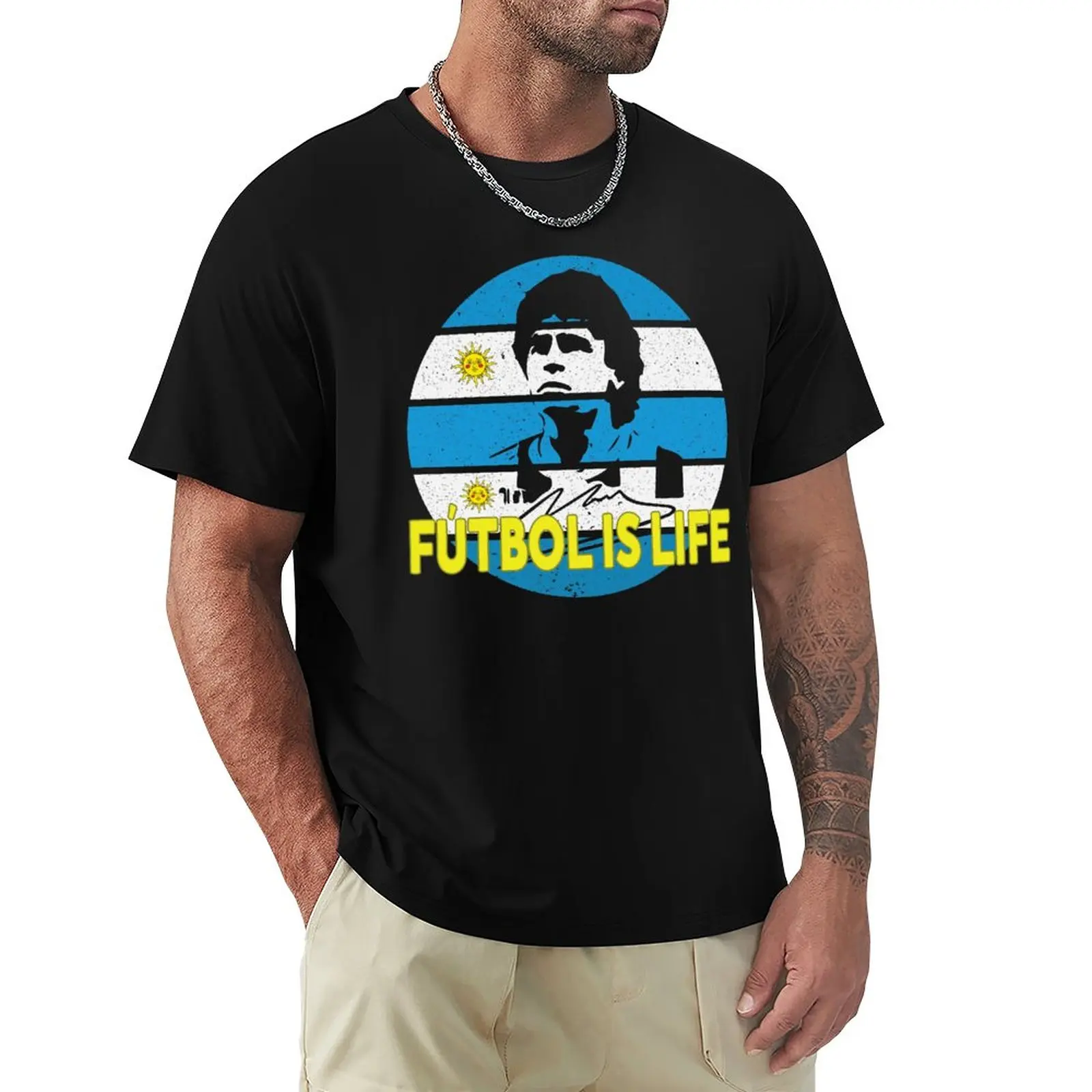 

FUTBOL IS LIFE T-Shirt Blouse oversized summer top men clothing