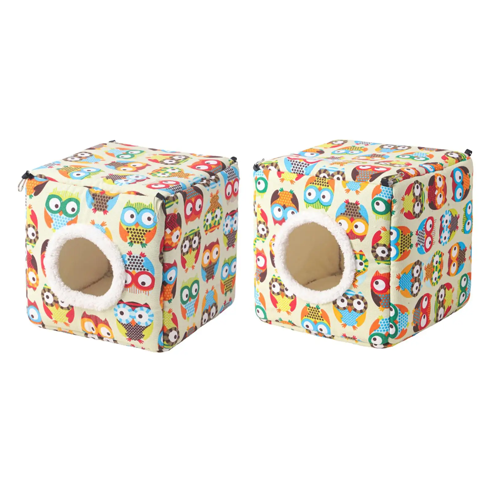 Rabbit Bed Warm House Cartoon Pattern Rabbit Hideaway Cage Accessori Per Riccio Furetti Dutch Sugar Glider Rabbit Squirrel