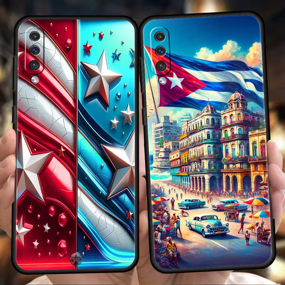 Cuba Flag Art Soft TPU Phone Case Cover