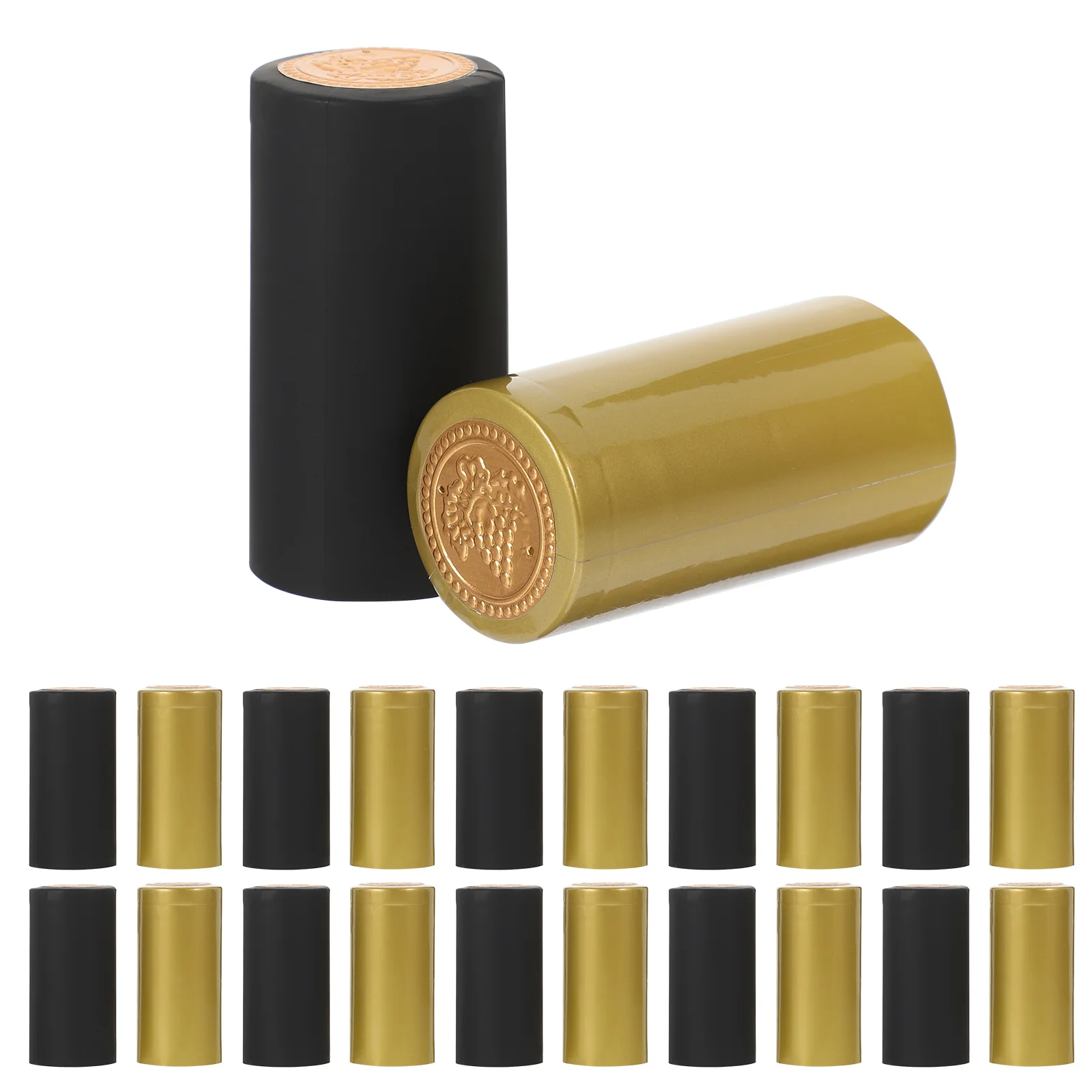 

200pcs Heat Shrink Covers Decorative Bottles Caps Wear-resistant Shrink Wraps