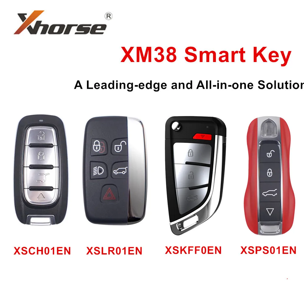 

Xhorse XM38 Universal Smart Key XSCH01EN KE.LSL Style XSLR01EN LU.H Style XSPS01EN PRO.S Style XSKFF0EN