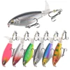 1Pcs Quality Whopper Plopper Wobblers 7.5cm 6.5g Topwater Popper Fishing Lure Hard Bait Rotating Soft Tail Fishing Tackle 1