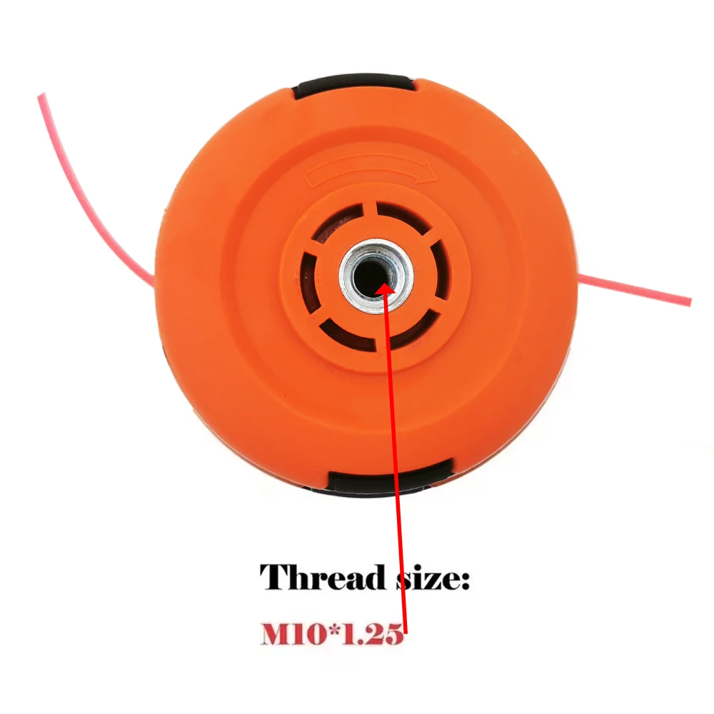 P25 Strimmer Trimmer Head for McCulloch B26PS T26CS MT260CLS Rep 5310250-01 Trimmer Heads Black + Orange Gardening Parts grass trimmer head