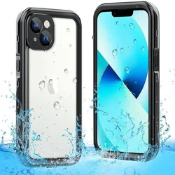 Ultimate IP68 Waterproof Phone Case - Premium Swimming Cover and Protective Coque - iPhone 17 Pro Max (Black)