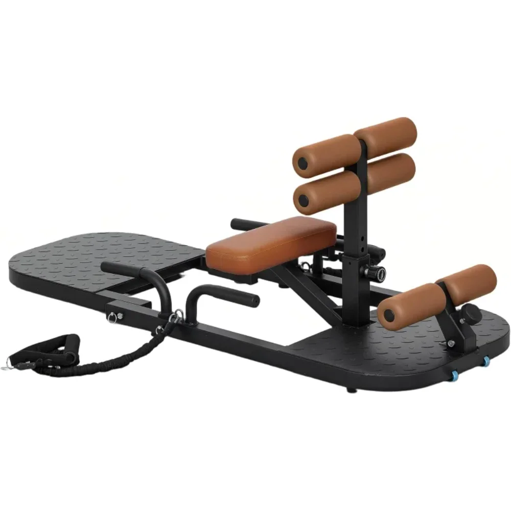 Exercise & Fitness Hip Thrust Machine with Push Up Stand, Multipurpose ...