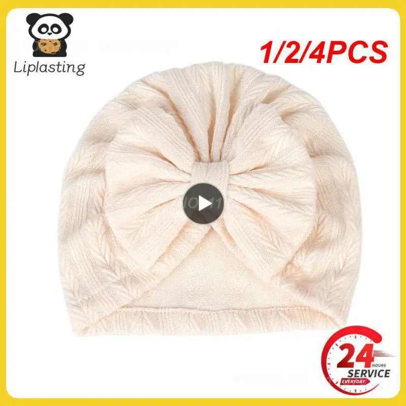 

Однотонные детские повязки на голову, 1/2/4 шт.