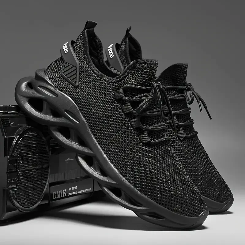 YUYIN Men's Sports Shoes Summer Breathable High-Quality Fashion Lightweight Running Tennis Shoes Comfortable Casual Sports Shoes 3
