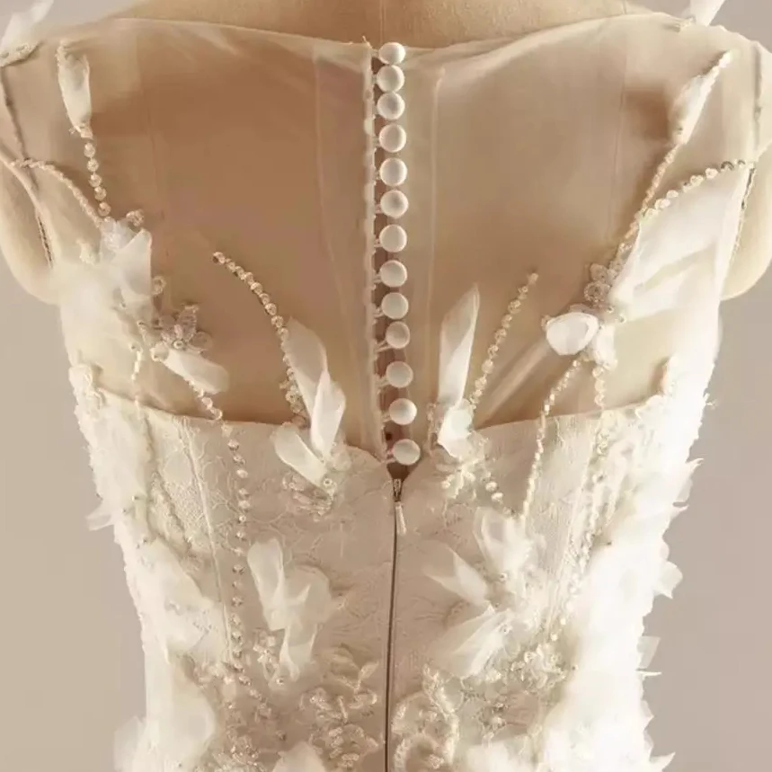 Elastic Button Loop Trim - 5 Yards for Sewing Bridal Dresses, Corsets & DIY Crafts