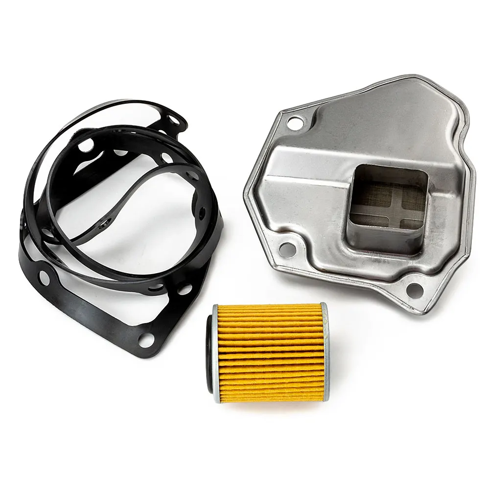 Transmission Oil Filter Strainer + Pan Gasket for Mitsubishi Outlander 2 3 ASX RVR Delica Lancer 2824A007 2824A006 2705A015