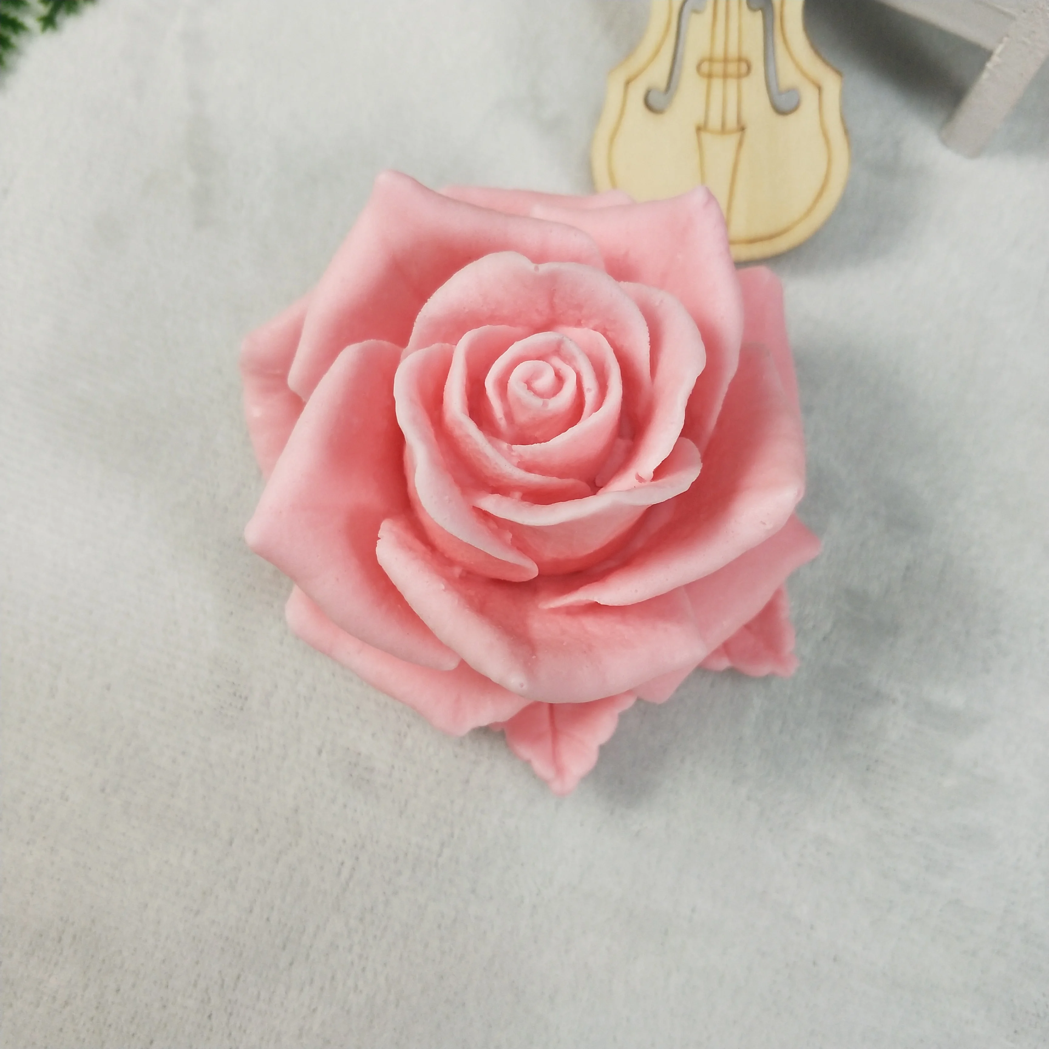 3D beautiful flower rose Silicone Mold Bouquet of roses Soap Molds Clay  Resin Gypsum Chocolate Candle Mold