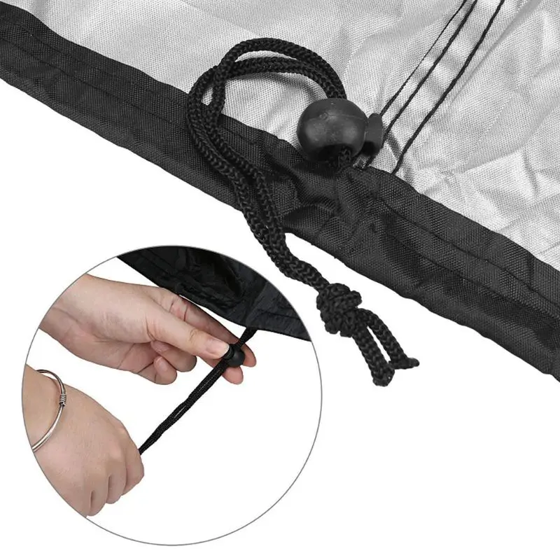 Waterproof BBQ Cover Grill Cover Anti Dust Rain Cap Barbecue Protective Supplies 5