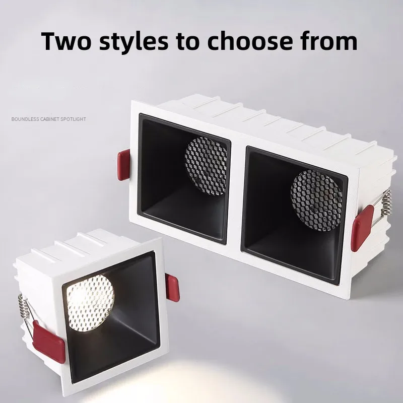 

Modern Recessed Led Downlight Simple Led Ceiling Downlight Deep Anti-glare Indoor Led Spot Lighting For Home Office Stores Lamp